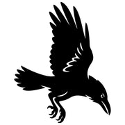 Common Raven DXF File – CNC Cutting Design | ABCROW62