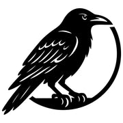 Common Raven DXF File – CNC Cutting Design | ABCROW72