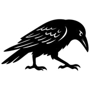 Common Raven DXF File – CNC Cutting Design | ABCROW86
