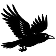 Common Raven DXF File – CNC Cutting Design | ABCROW92