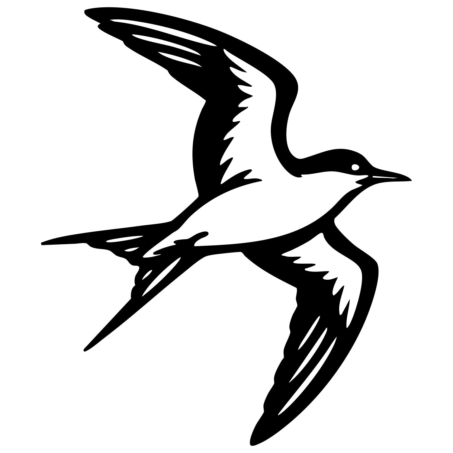 Common Tern DXF File – CNC Cutting Design | ABTERN11