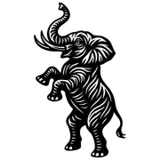 Elephant DXF File – CNC Cutting Design | AWELEPHANT1
