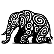 Elephant DXF File – CNC Cutting Design | AWELEPHANT174