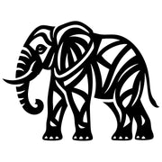 Elephant DXF File – CNC Cutting Design | AWELEPHANT187