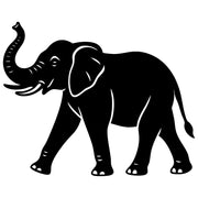Elephant DXF File – CNC Cutting Design | AWELEPHANT280