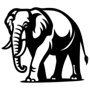 Elephant DXF File – CNC Cutting Design | AWELEPHANT281