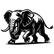 Elephant DXF File – CNC Cutting Design | AWELEPHANT285