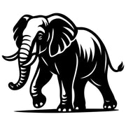 Elephant DXF File – CNC Cutting Design | AWELEPHANT292