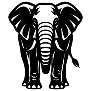 Elephant DXF File – CNC Cutting Design | AWELEPHANT310