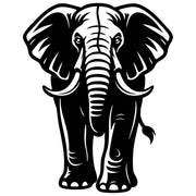 Elephant DXF File – CNC Cutting Design | AWELEPHANT312