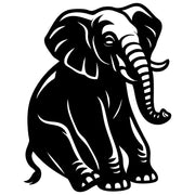 Elephant DXF File – CNC Cutting Design | AWELEPHANT315