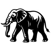 Elephant DXF File – CNC Cutting Design | AWELEPHANT317