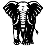 Elephant DXF File – CNC Cutting Design | AWELEPHANT330