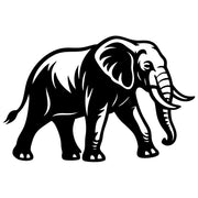 Elephant DXF File – CNC Cutting Design | AWELEPHANT341