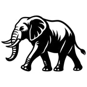 Elephant DXF File – CNC Cutting Design | AWELEPHANT342