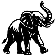 Elephant DXF File – CNC Cutting Design | AWELEPHANT345