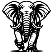 Elephant DXF File – CNC Cutting Design | AWELEPHANT357
