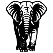 Elephant DXF File – CNC Cutting Design | AWELEPHANT374