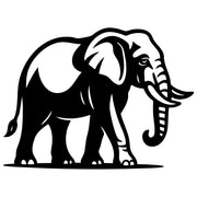 Elephant DXF File – CNC Cutting Design | AWELEPHANT379