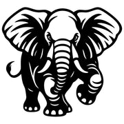 Elephant DXF File – CNC Cutting Design | AWELEPHANT399