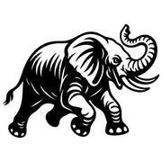 Elephant DXF File – CNC Cutting Design | AWELEPHANT400