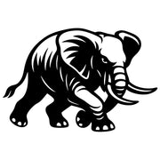 Elephant DXF File – CNC Cutting Design | AWELEPHANT402