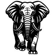 Elephant DXF File – CNC Cutting Design | AWELEPHANT403