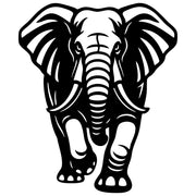 Elephant DXF File – CNC Cutting Design | AWELEPHANT404