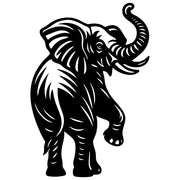 Elephant DXF File – CNC Cutting Design | AWELEPHANT409