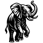 Elephant DXF File – CNC Cutting Design | AWELEPHANT410