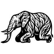 Elephant Tree DXF File – CNC Cutting Design | AWELEPHANT176