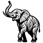 Elephant Tree DXF File – CNC Cutting Design | AWELEPHANT177