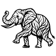 Elephant Tree DXF File – CNC Cutting Design | AWELEPHANT272