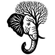 Elephant Tree Head DXF File – CNC Cutting Design | AWELEPHANT59