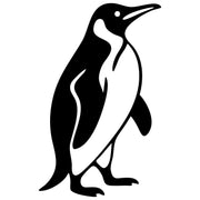 Emperor Penguin DXF File – CNC Cutting Design | ABPENGUIN1