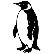 Emperor Penguin DXF File – CNC Cutting Design | ABPENGUIN102