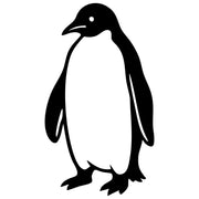 Emperor Penguin DXF File – CNC Cutting Design | ABPENGUIN108