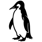 Emperor Penguin DXF File – CNC Cutting Design | ABPENGUIN115