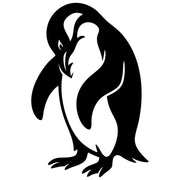 Emperor Penguin DXF File – CNC Cutting Design | ABPENGUIN59
