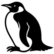 Emperor Penguin DXF File – CNC Cutting Design | ABPENGUIN78