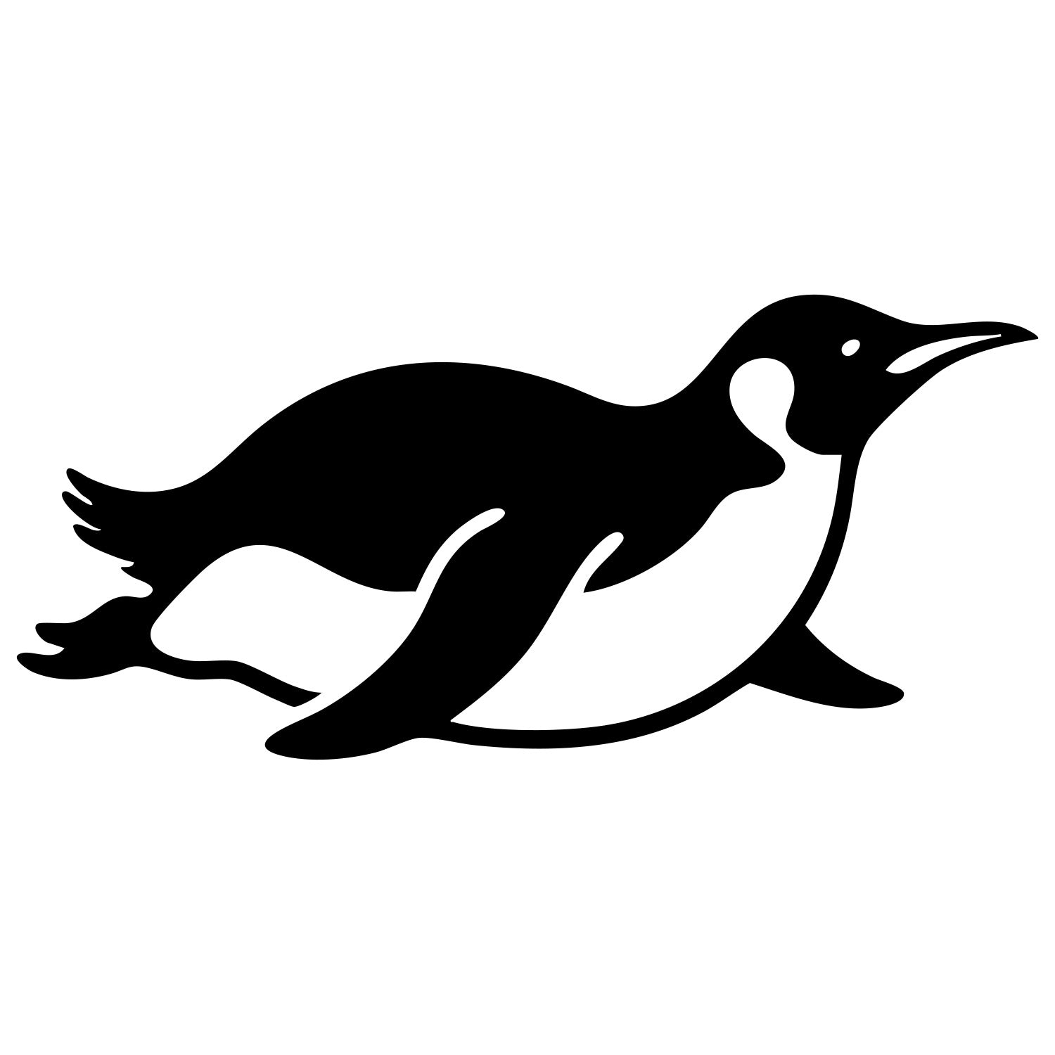 Emperor Penguin DXF File – CNC Cutting Design | ABPENGUIN88