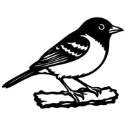 Eurasian Bullfinch DXF File – CNC Cutting Design | ABFINCH2