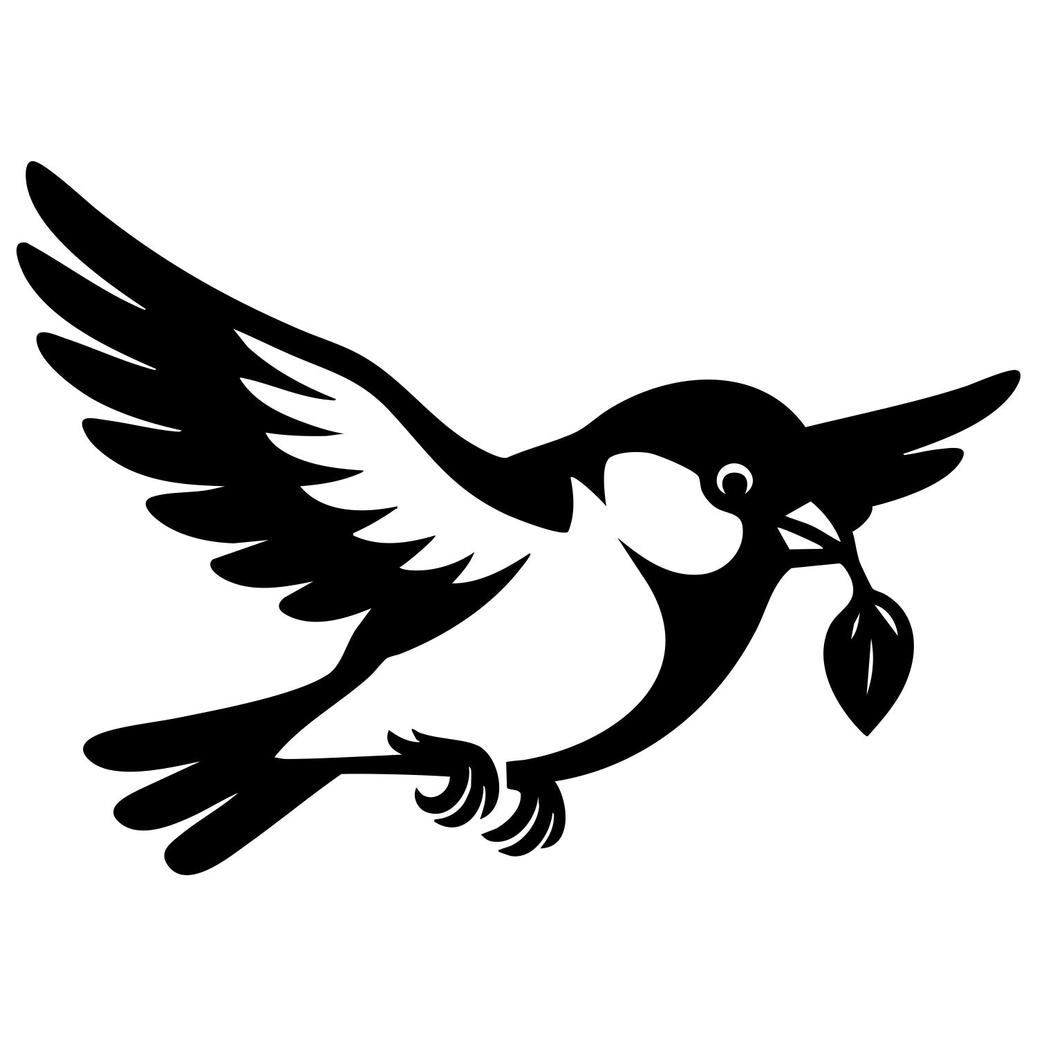 Eurasian Bullfinch DXF File – CNC Cutting Design | ABFINCH189
