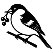 Eurasian Bullfinch DXF File – CNC Cutting Design | ABFINCH198