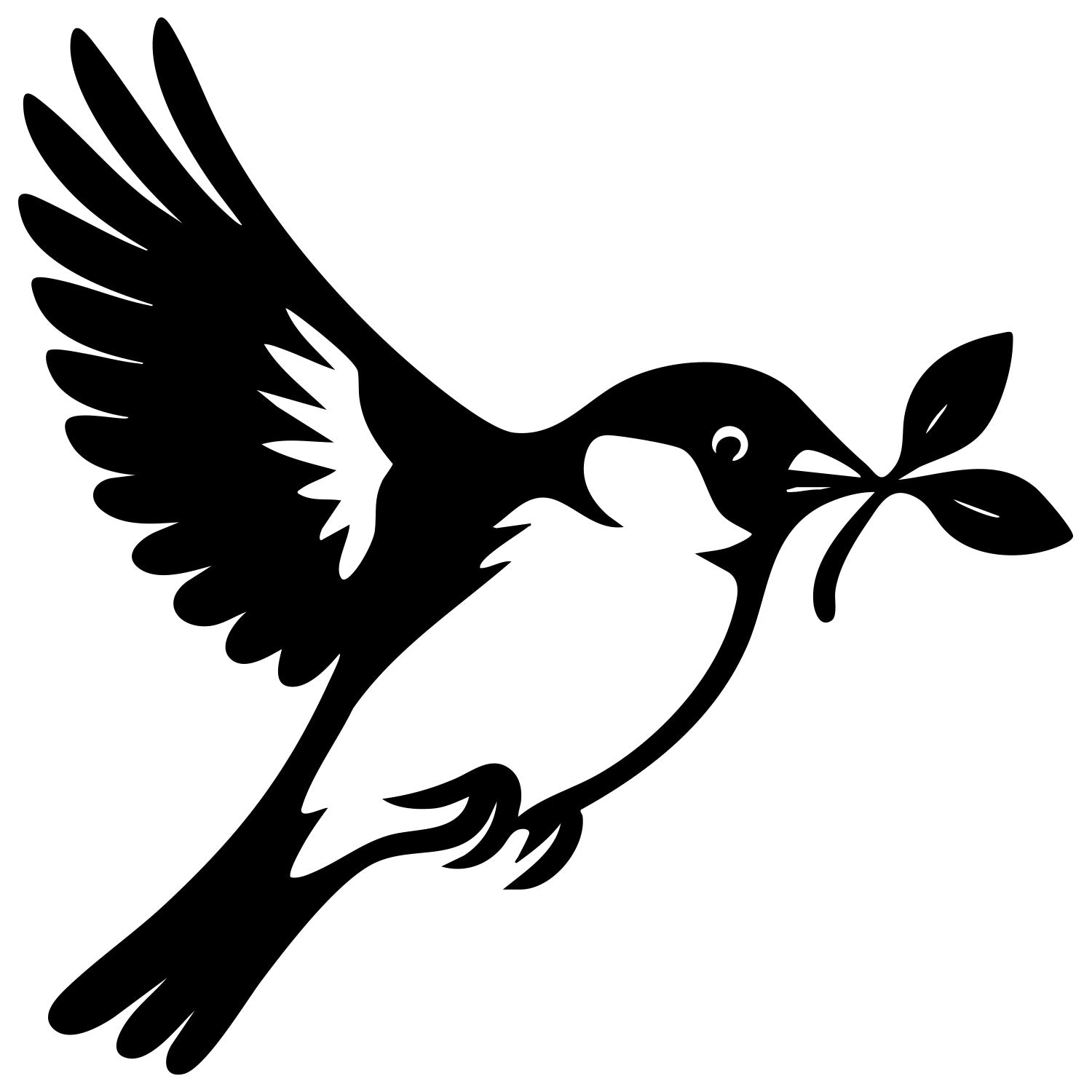 Eurasian Bullfinch DXF File – CNC Cutting Design | ABFINCH199