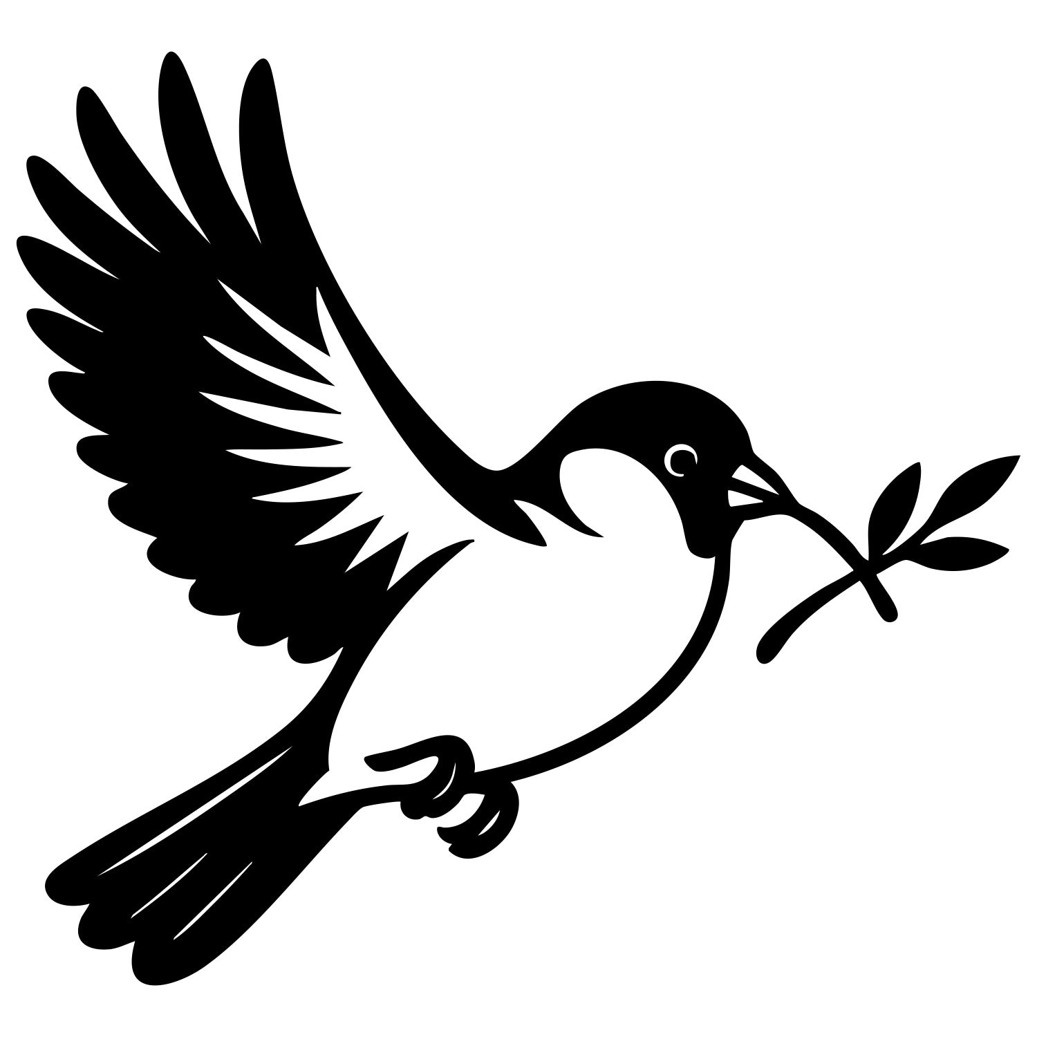 Eurasian Bullfinch DXF File – CNC Cutting Design | ABFINCH202