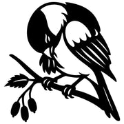 Eurasian Bullfinch DXF File – CNC Cutting Design | ABFINCH206