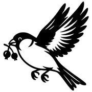 Eurasian Bullfinch DXF File – CNC Cutting Design | ABFINCH211