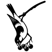 Eurasian Bullfinch DXF File – CNC Cutting Design | ABFINCH233