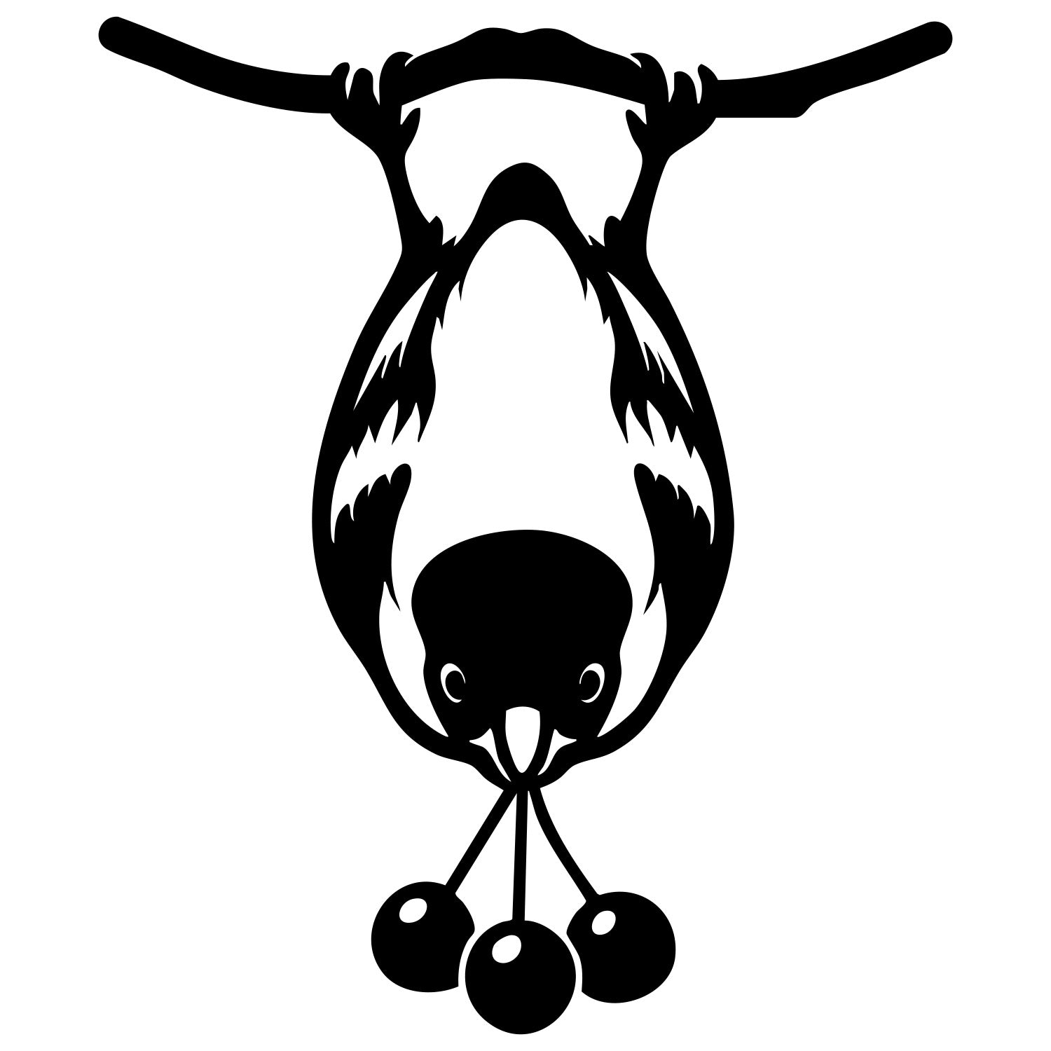 Eurasian Bullfinch DXF File – CNC Cutting Design | ABFINCH234